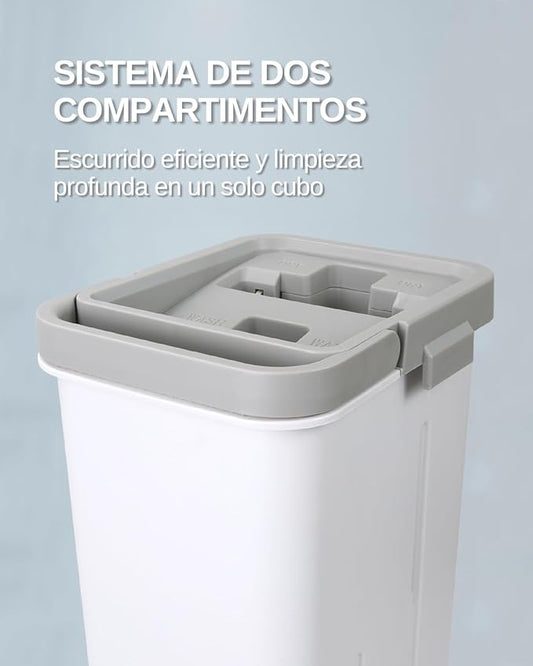 Mopa con cubo escurridor