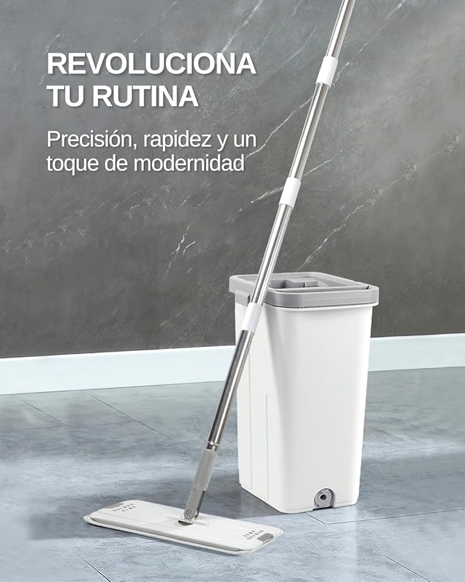 Mopa con cubo escurridor