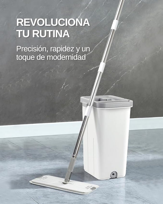 Mopa con cubo escurridor